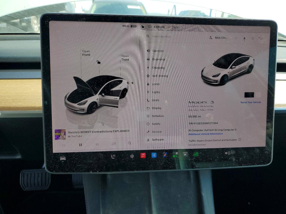 Tesla MODEL 3 2022 — Copart