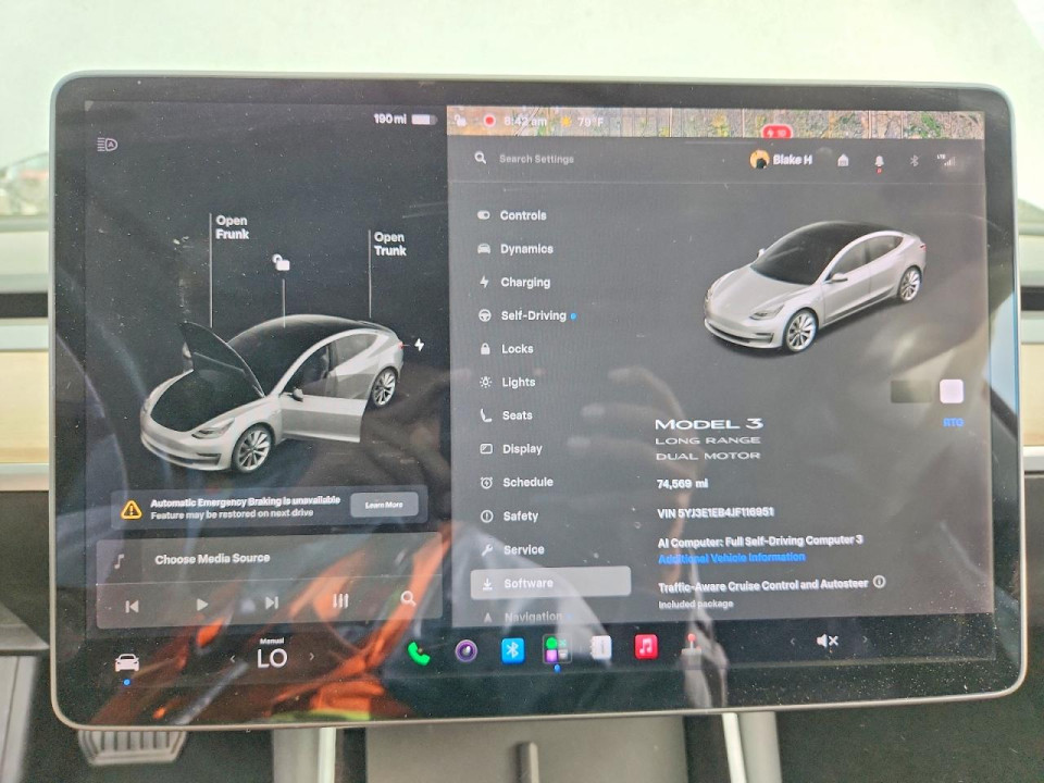 Tesla MODEL 3 2018 — Copart
