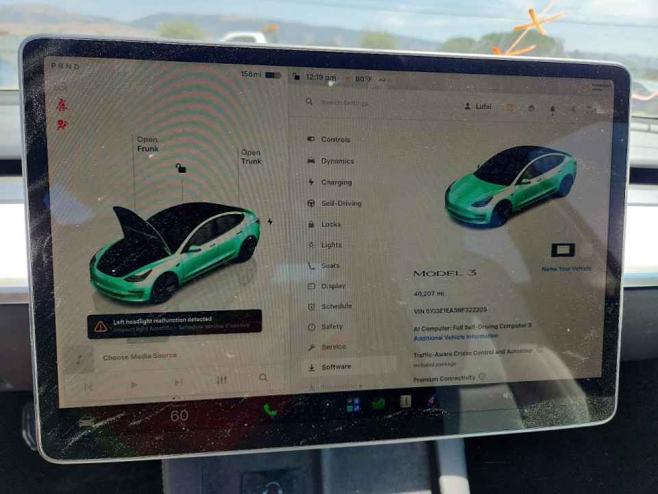 Tesla MODEL 3 2022 — Copart