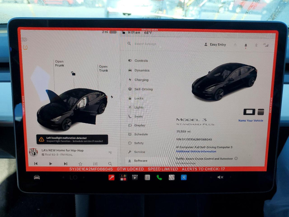 Tesla MODEL 3 2021 — Copart