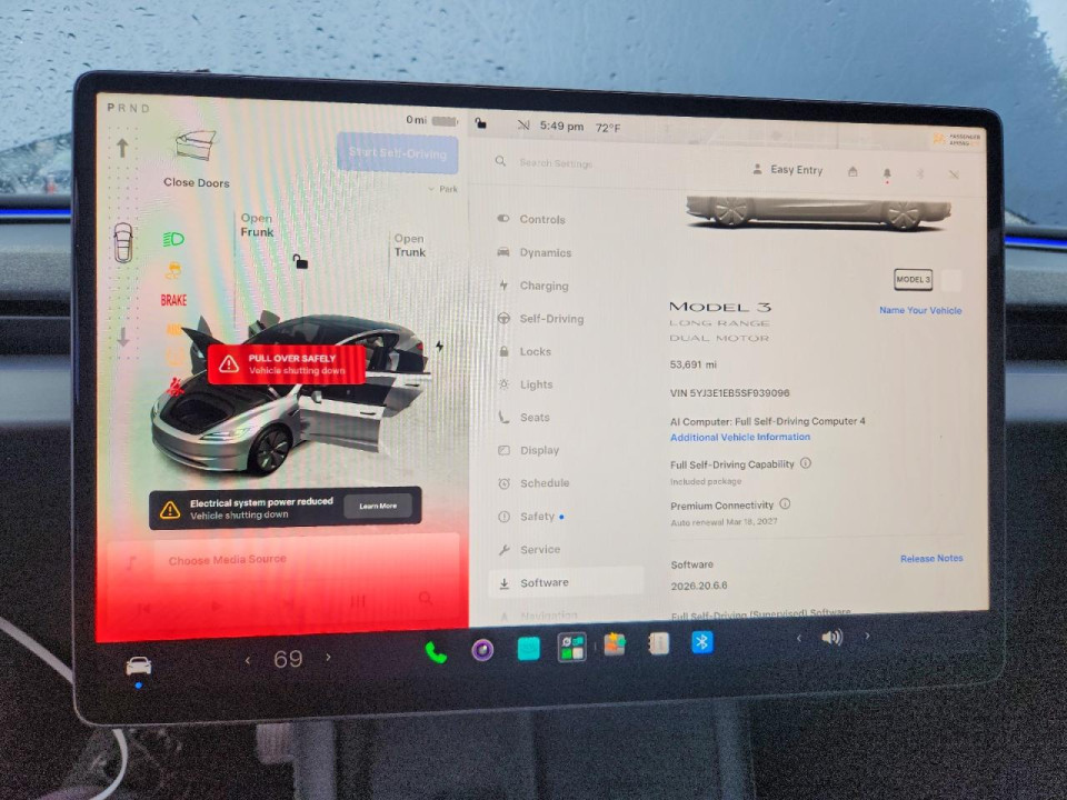 Tesla MODEL 3 2025 — Copart