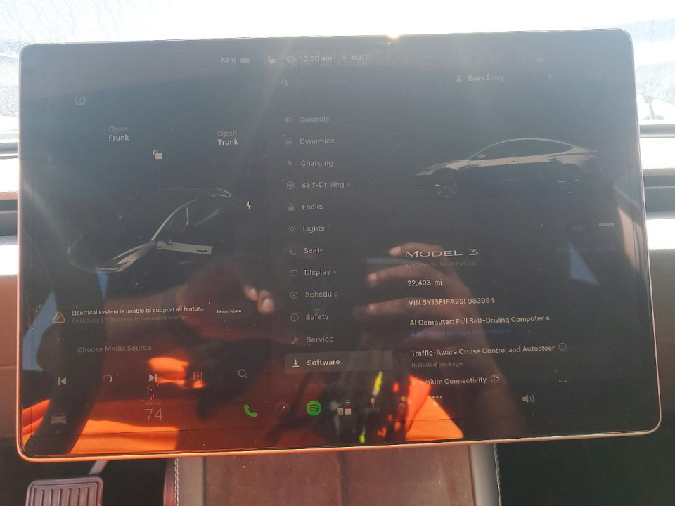 Tesla MODEL 3 2025 — Copart