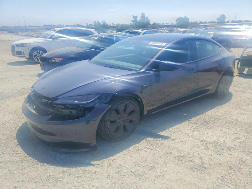 Tesla MODEL 3 2026 — Copart