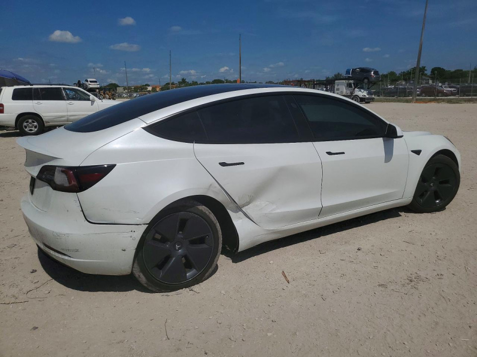 Tesla MODEL 3 2021 — Copart