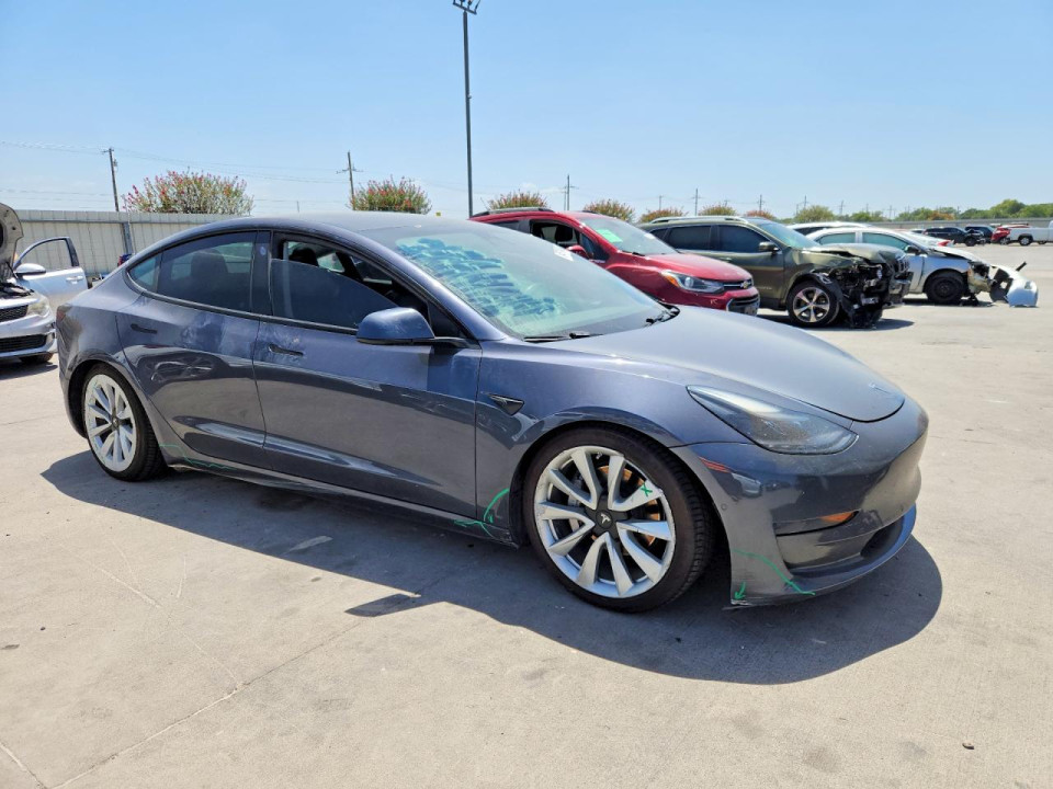 Tesla MODEL 3 2022 — Copart