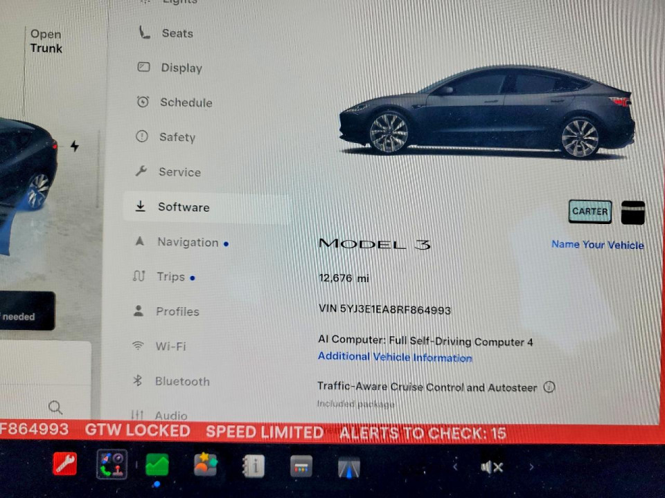 Tesla MODEL 3 2024 — Copart