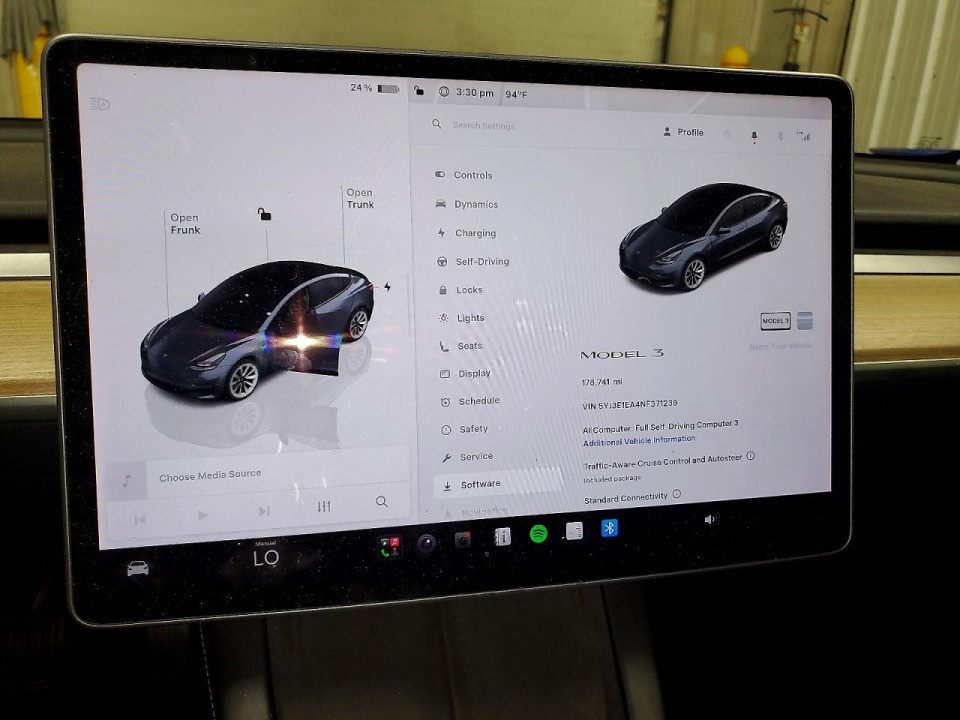 Tesla MODEL 3 2022 — Copart