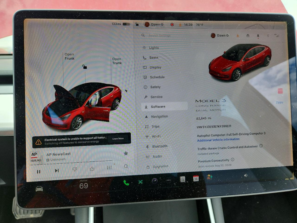 Tesla MODEL 3 2019 — Copart