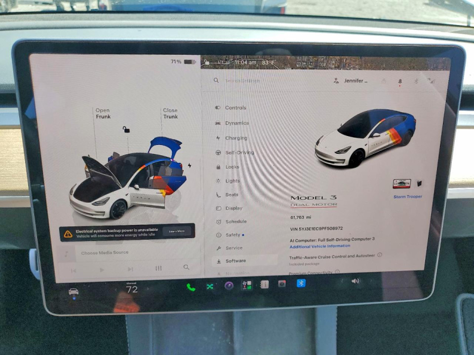 Tesla MODEL 3 2023 — Copart