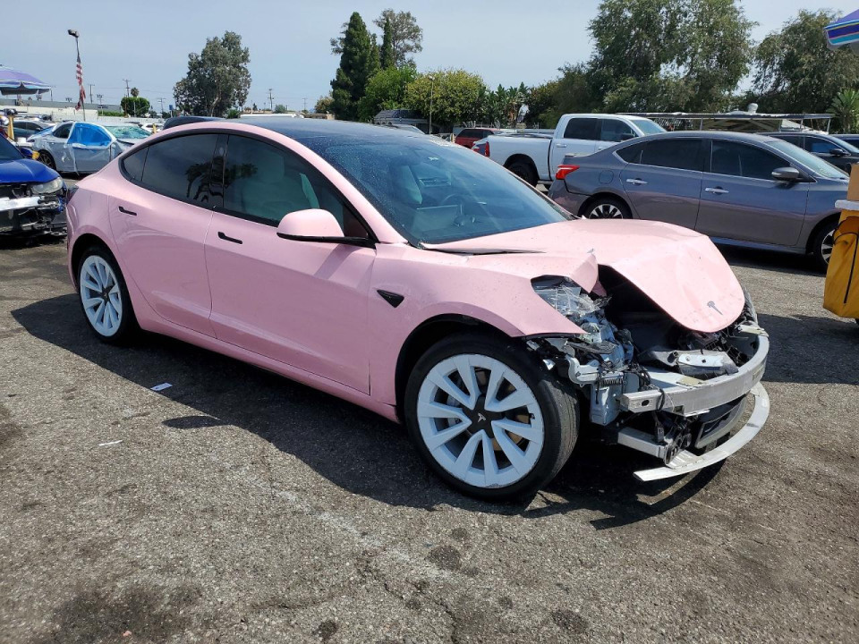 Tesla MODEL 3 2022 — Copart