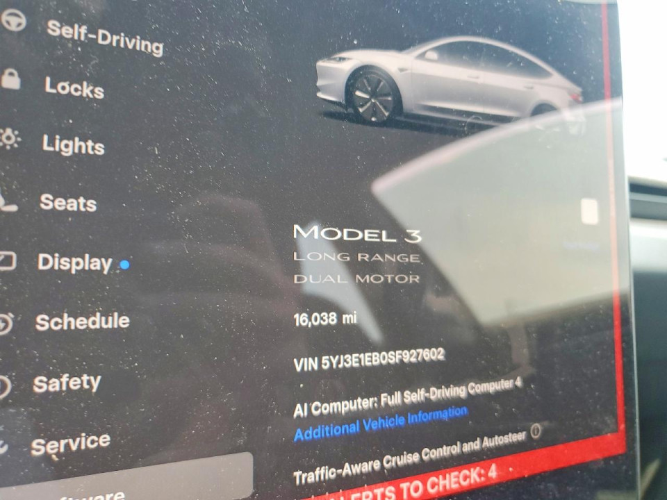 Tesla MODEL 3 2025 — Copart