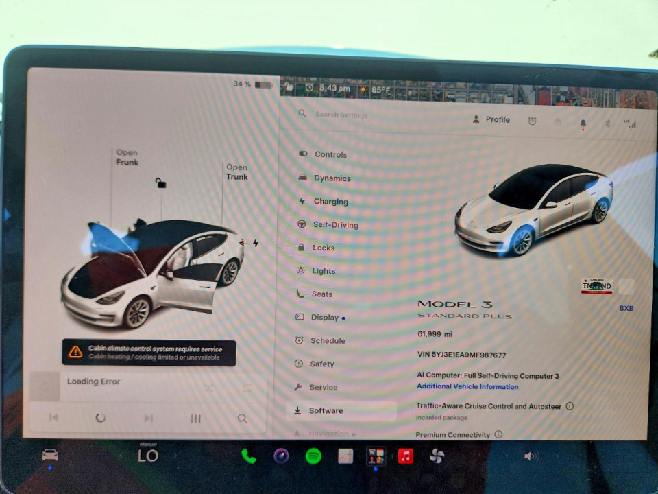 Tesla MODEL 3 2021 — Copart