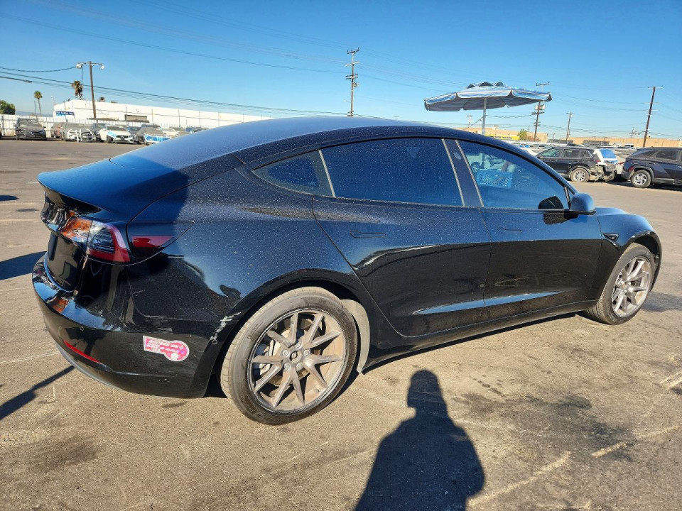 Tesla MODEL 3 2022 — Copart