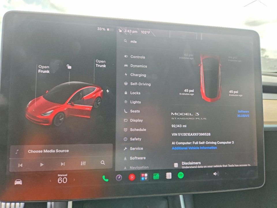 Tesla MODEL 3 2019 — Copart