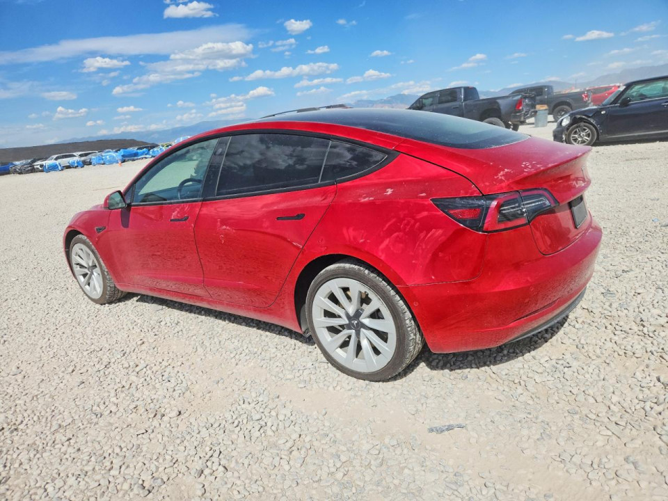 Tesla MODEL 3 2022 — Copart