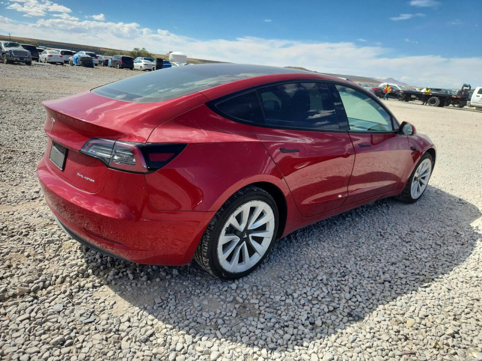 Tesla MODEL 3 2022 — Copart