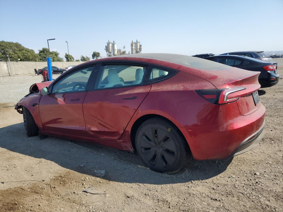 Tesla MODEL 3 2025 — Copart