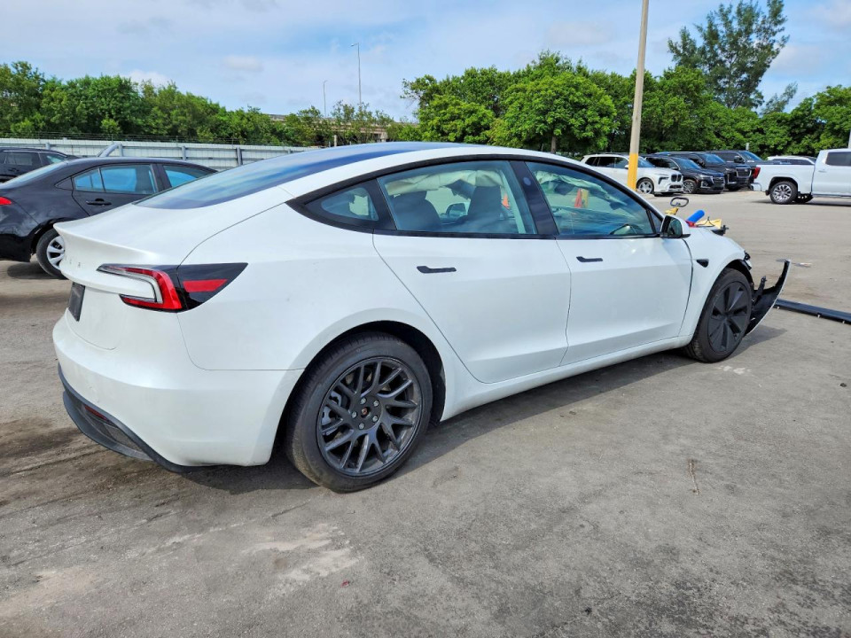 Tesla MODEL 3 2025 — Copart