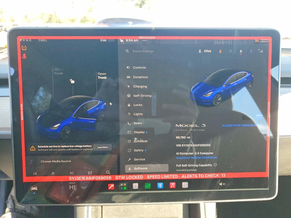 Tesla MODEL 3 2018 — Copart