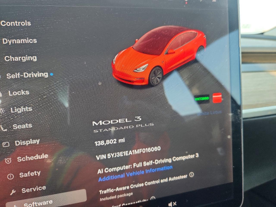 Tesla MODEL 3 2021 — Copart