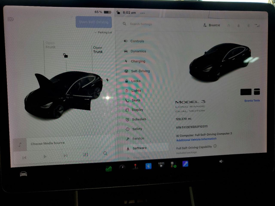 Tesla MODEL 3 2018 — Copart