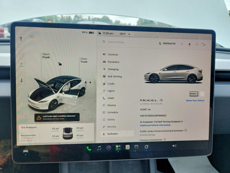 Tesla MODEL 3 2025 — Copart