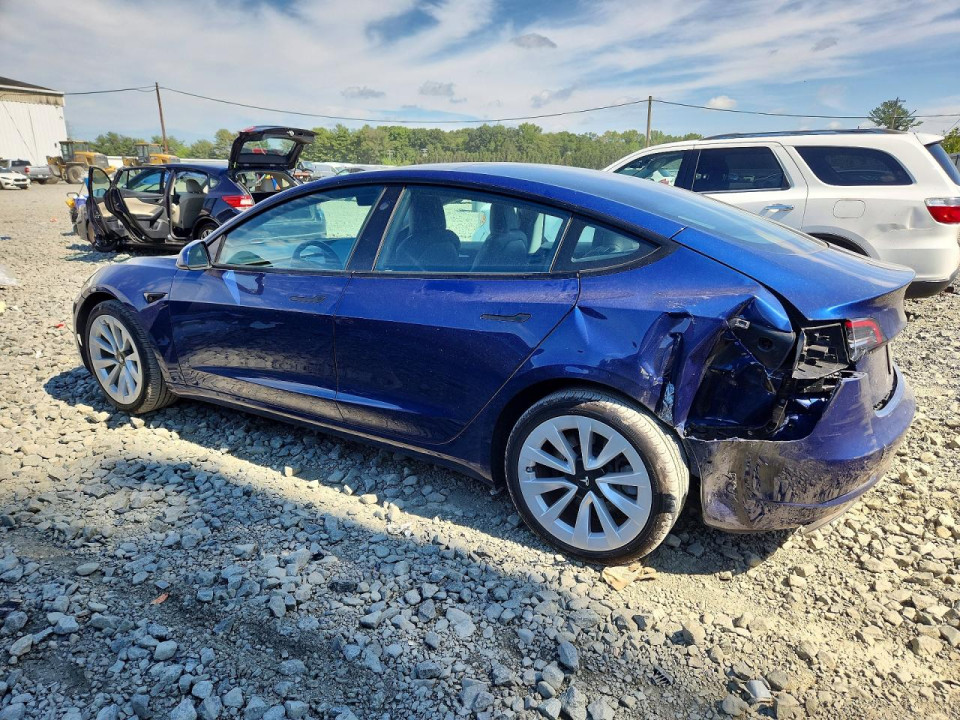 Tesla MODEL 3 2022 — Copart