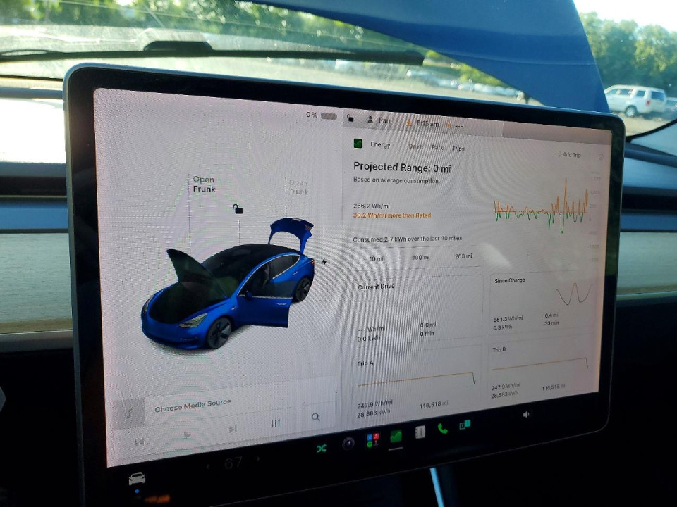 Tesla MODEL 3 2018 — Copart