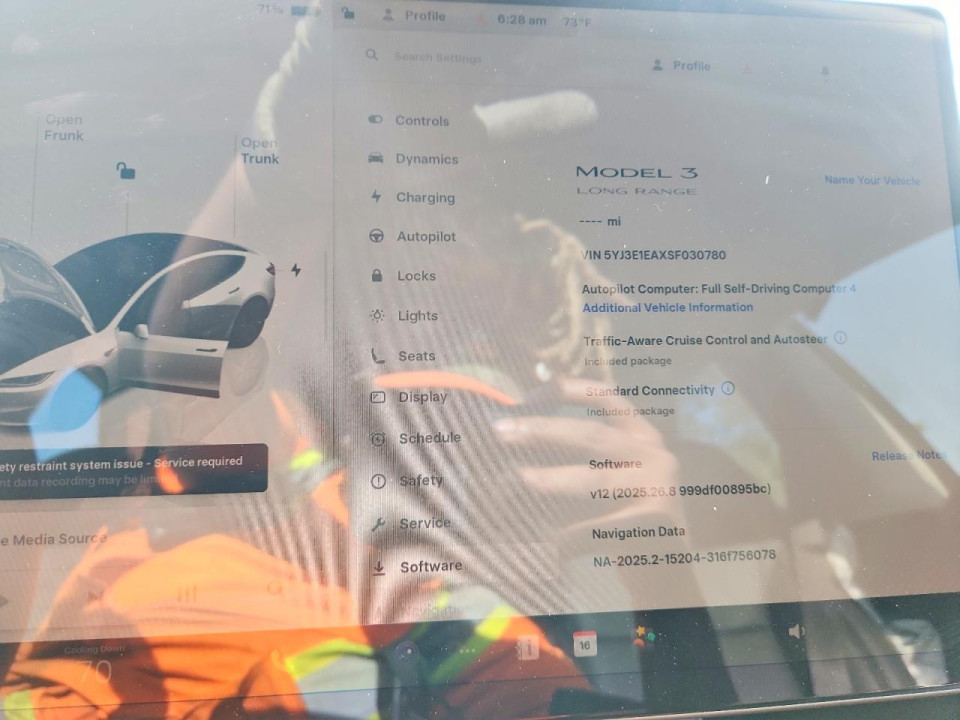 Tesla MODEL 3 2025 — Copart