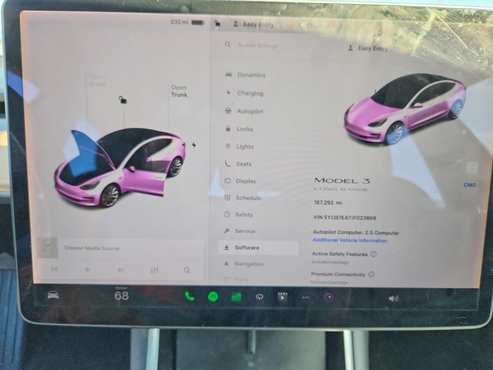 Tesla MODEL 3 2018 — Copart
