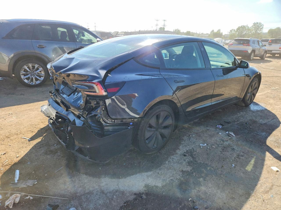 Tesla MODEL 3 2025 — Copart
