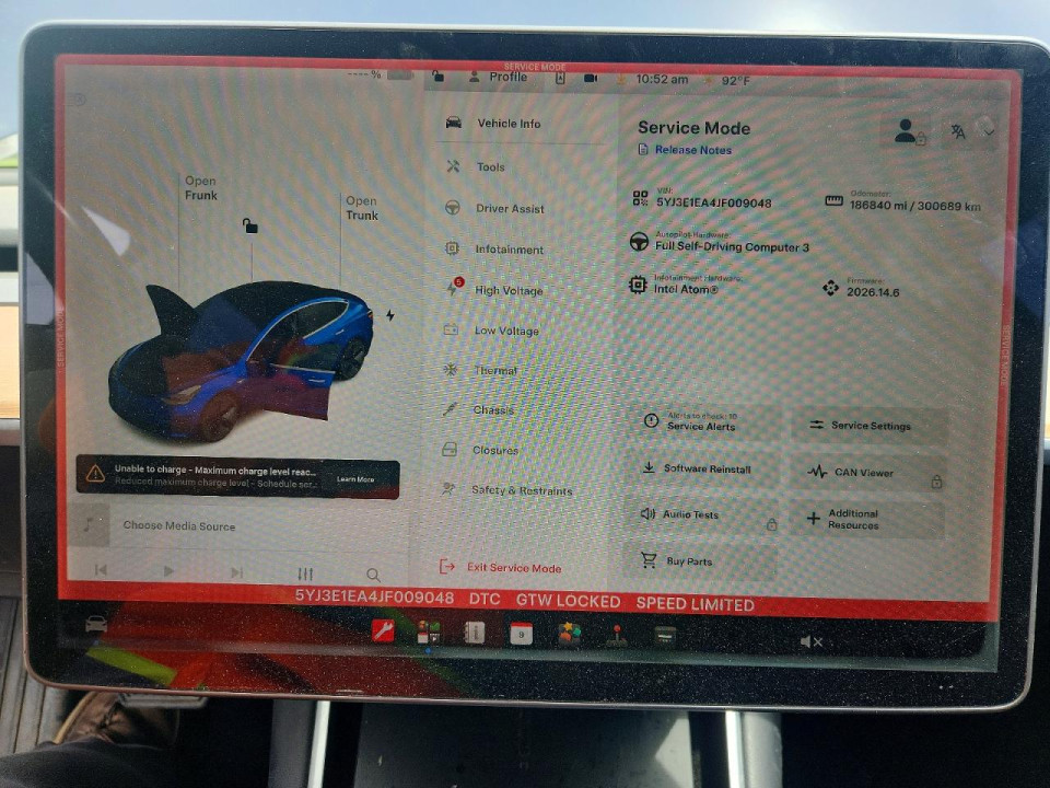 Tesla MODEL 3 2018 — Copart