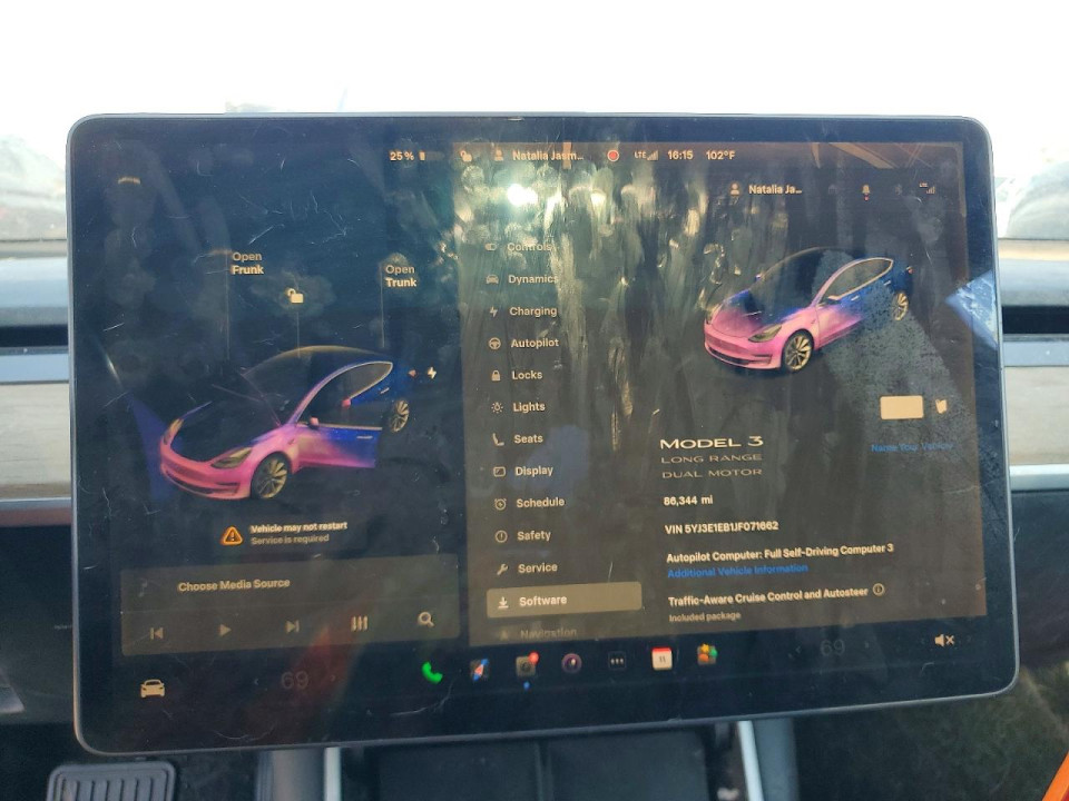 Tesla MODEL 3 2018 — Copart