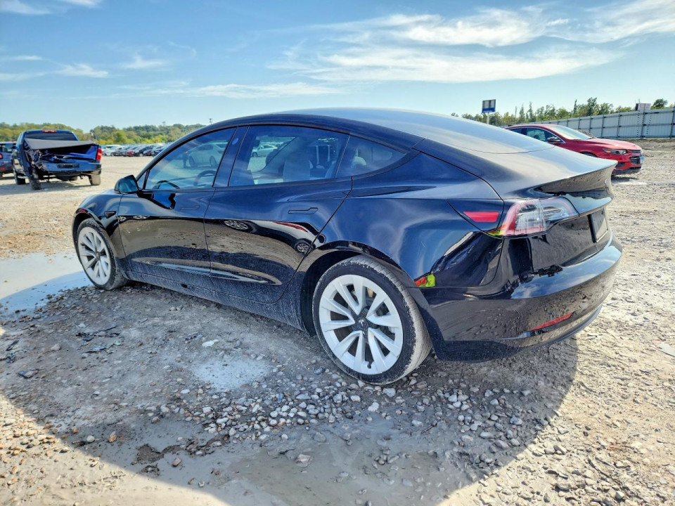 Tesla MODEL 3 2022 — Copart