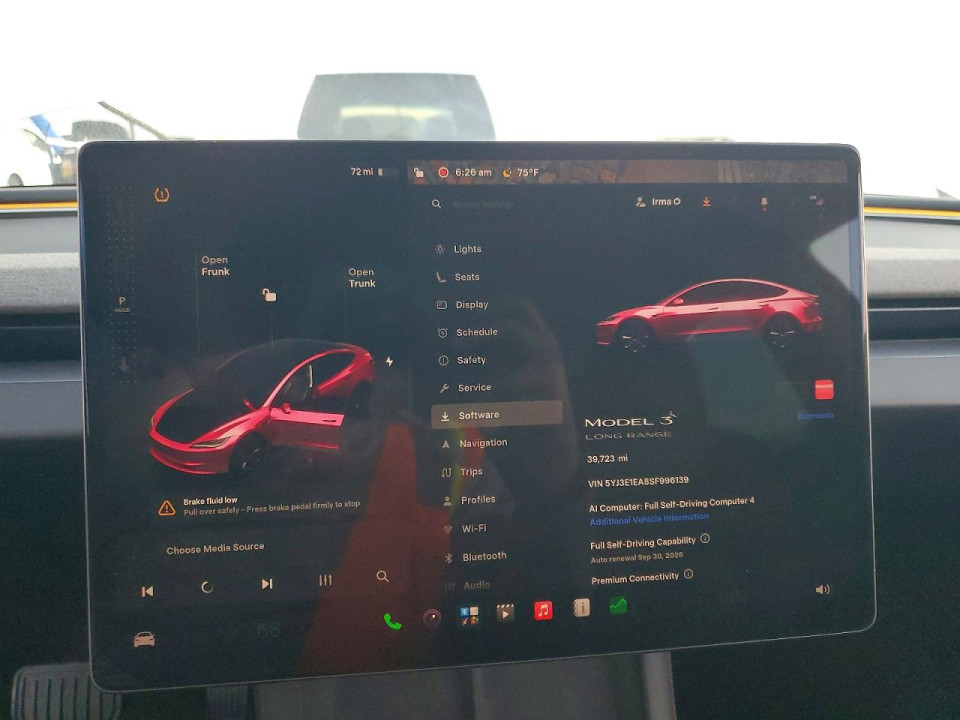 Tesla MODEL 3 2025 — Copart
