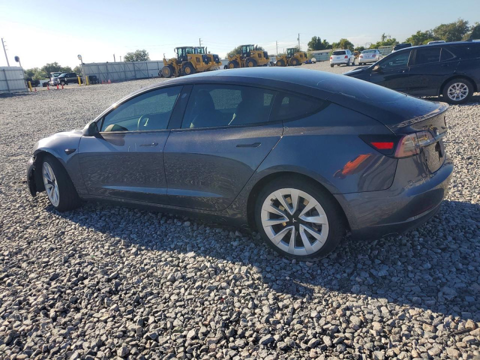 Tesla MODEL 3 2022 — Copart