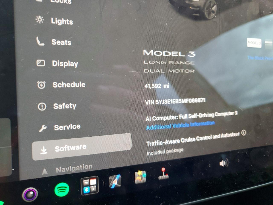 Tesla MODEL 3 2021 — Copart