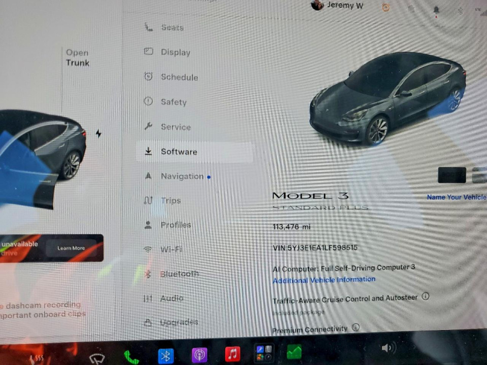 Tesla MODEL 3 2020 — Copart