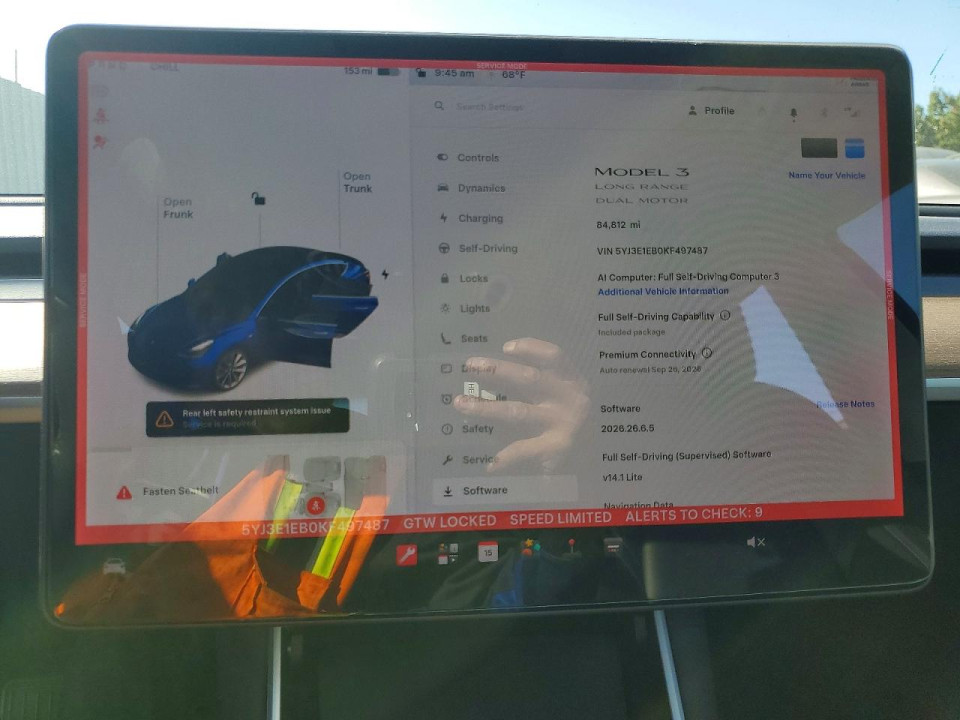 Tesla MODEL 3 2019 — Copart