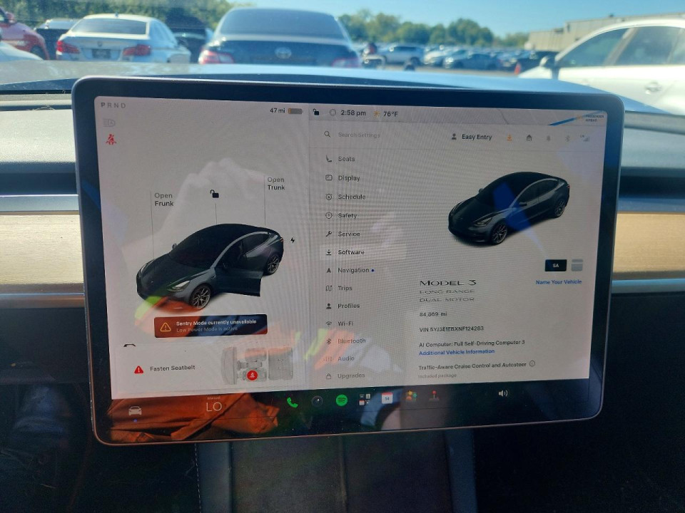 Tesla MODEL 3 2022 — Copart