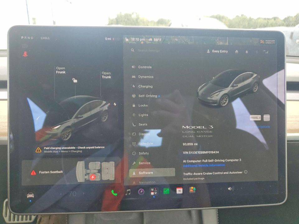 Tesla MODEL 3 2021 — Copart