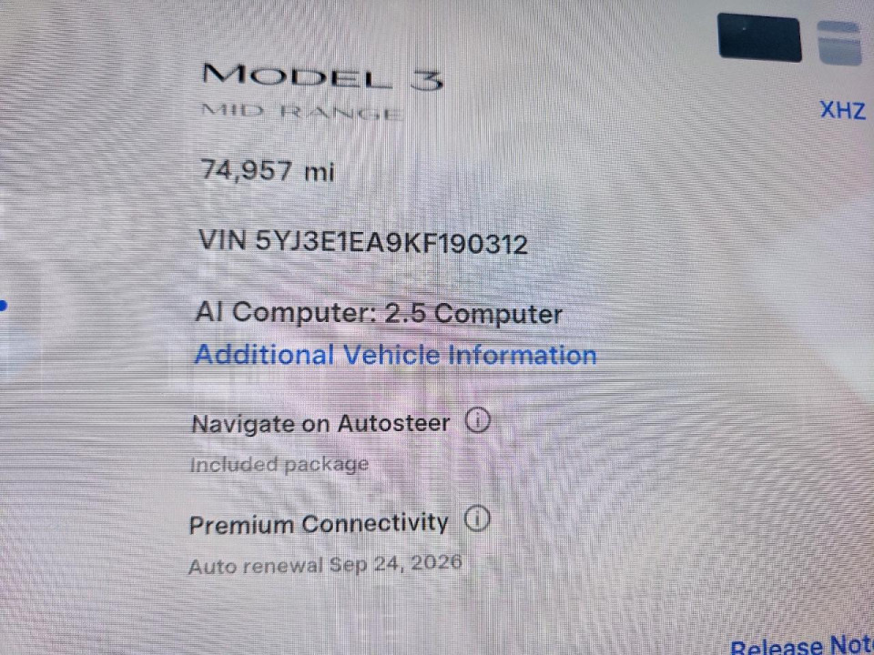 Tesla MODEL 3 2019 — Copart