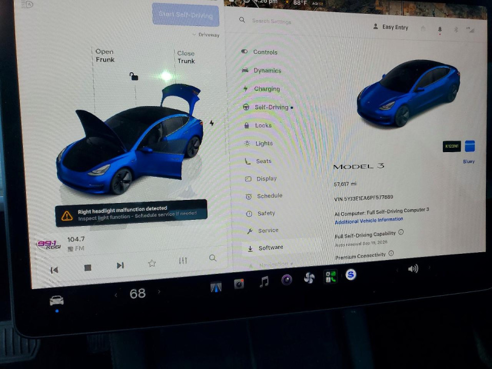 Tesla MODEL 3 2023 — Copart