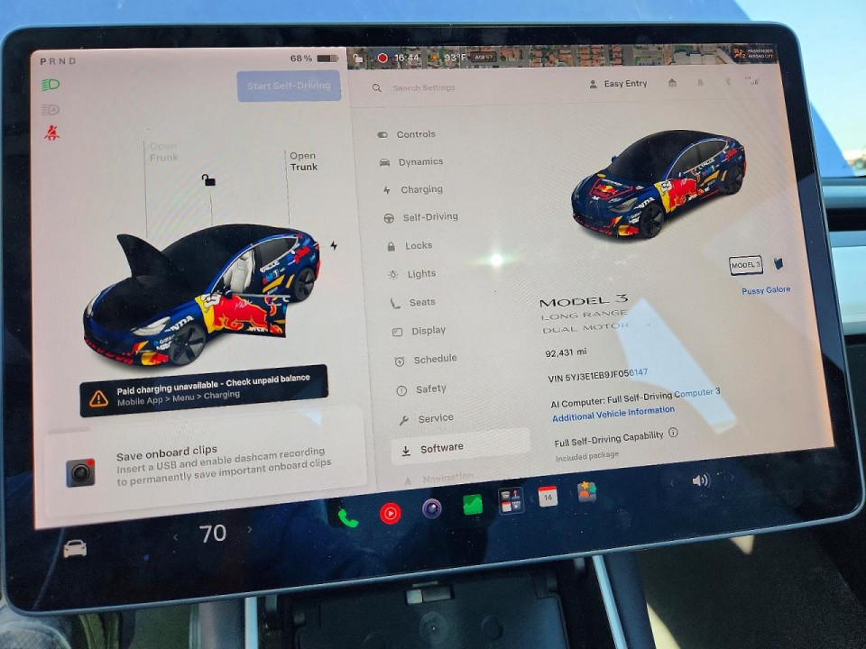 Tesla MODEL 3 2018 — Copart