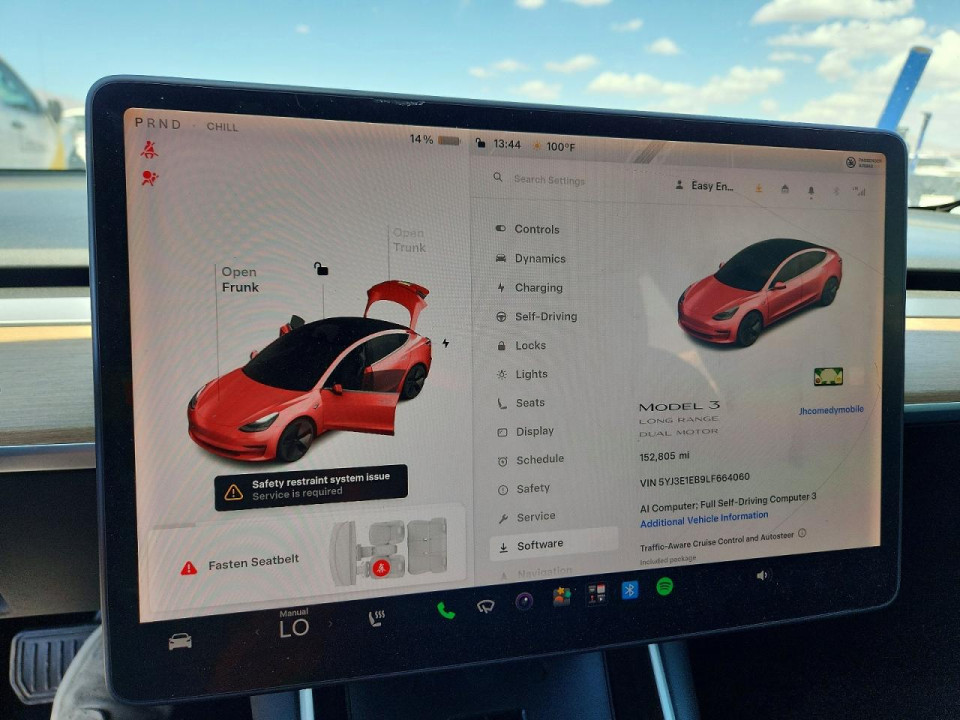 Tesla MODEL 3 2020 — Copart