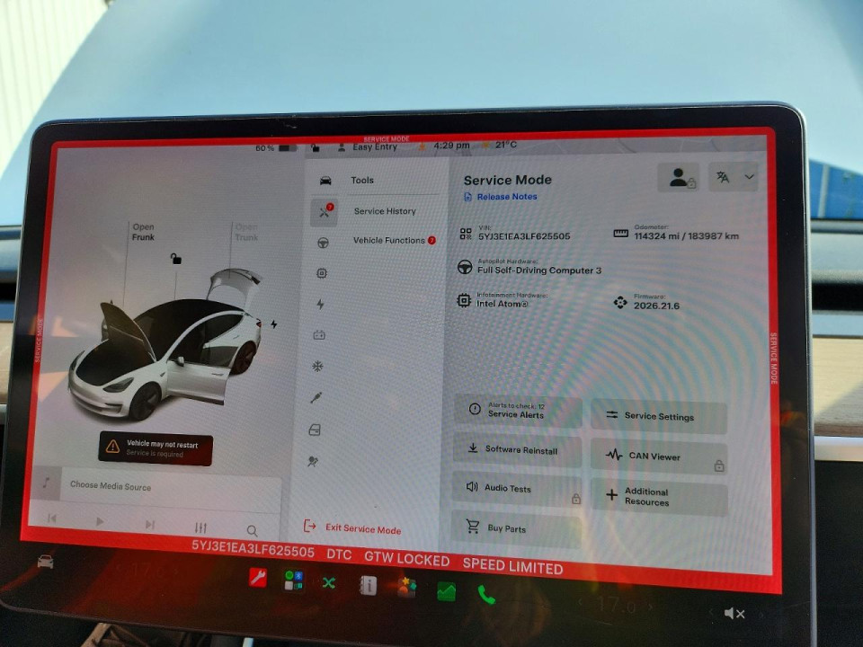 Tesla MODEL 3 2020 — Copart
