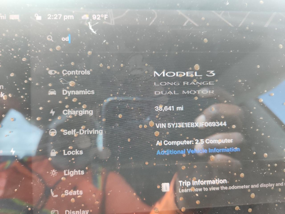 Tesla MODEL 3 2018 — Copart