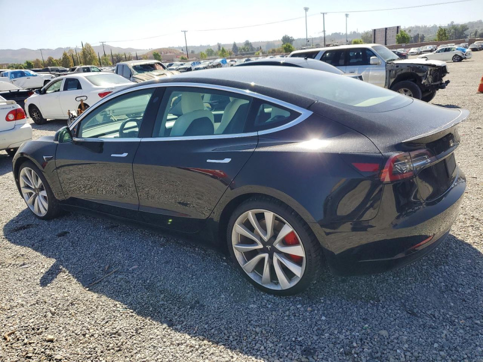 Tesla MODEL 3 2019 — Copart