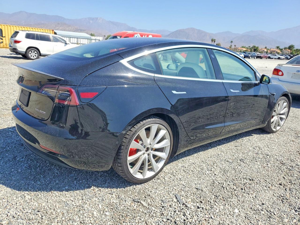 Tesla MODEL 3 2019 — Copart