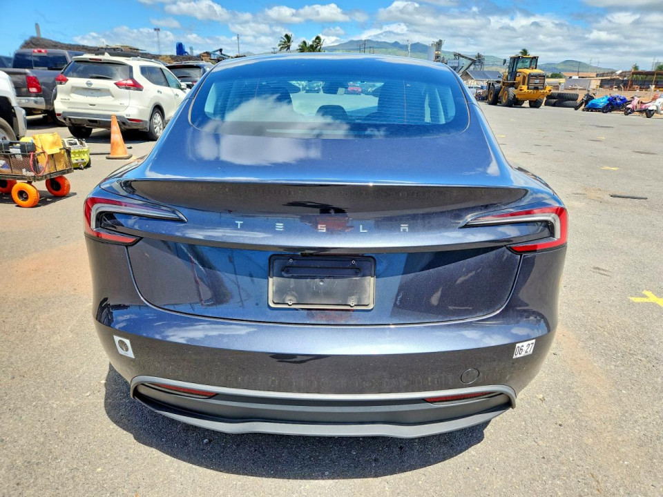 Tesla MODEL 3 2025 — Copart